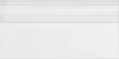 Плинтус Монфорте белый матовый обрезной 20x40x1,6