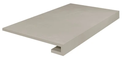 Ступень Онда серый натуральный обрезной 33x60x1,1