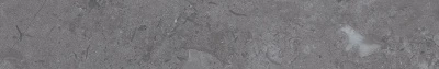 Плинтус Про Лаймстоун серый темный натуральный обрезной 60x9,5x1,1