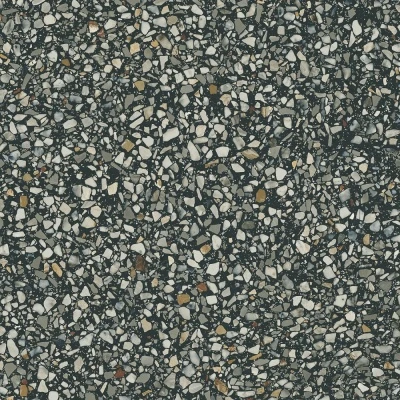 Бричиола чёрный лаппатированный обрезной 60x60x0,9