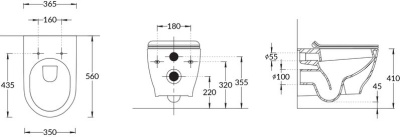 Комплект с подвесным унитазом MODULA, инсталляцией PRO и кнопкой управления хром Комплект с подвесным унитазом MODULA, инсталляцией PRO и кнопкой управления хром