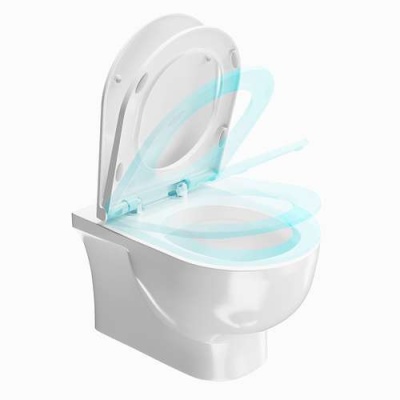 Комплект с подвесным унитазом BUONGIORNO PRO и кнопкой управления хром-глянец Комплект с подвесным унитазом BUONGIORNO PRO и кнопкой управления хром-глянец